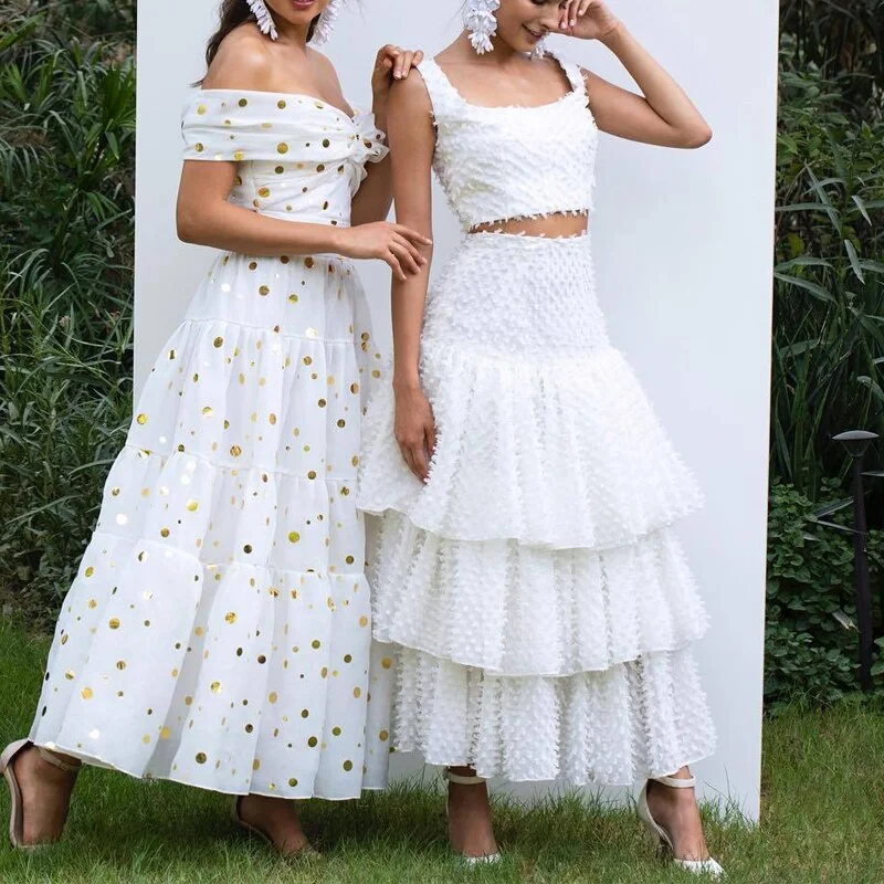 Maxi Dresses with Vintage Paisley Prints for a Retro LookFashionSierra - Boat Neck A-Line Slim Graduation Party Gowns