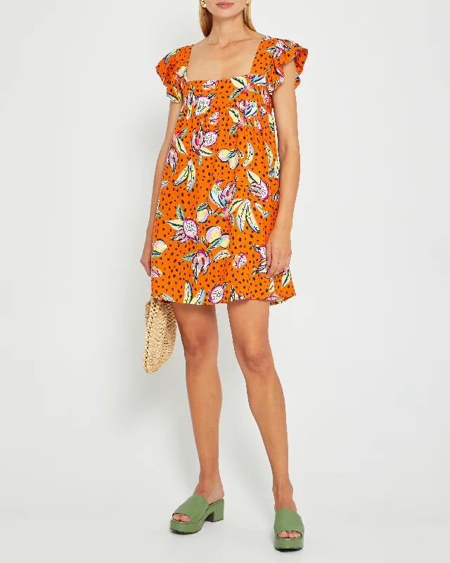 Retro - Style Bubble - Sleeve Maxi DressesAria Dress