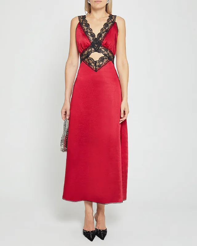 Soft Coral - Fleece Maxi Dresses for a Cozy FeelAthina Dress