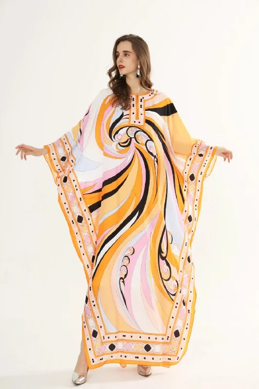 Maxi Dresses with Ruffled Trim for a Sweet and Girly LookFashionSierra - Loose Deisgn Plus Sizes Holiday Long Maxi Dresses