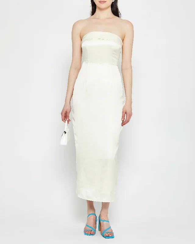 Maxi Dresses with Laser - Cut Patterns for a Modern LookLia Dress