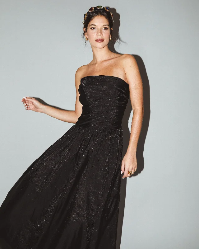 Retro - Style Bubble - Sleeve Maxi DressesLissy Maxi Dress
