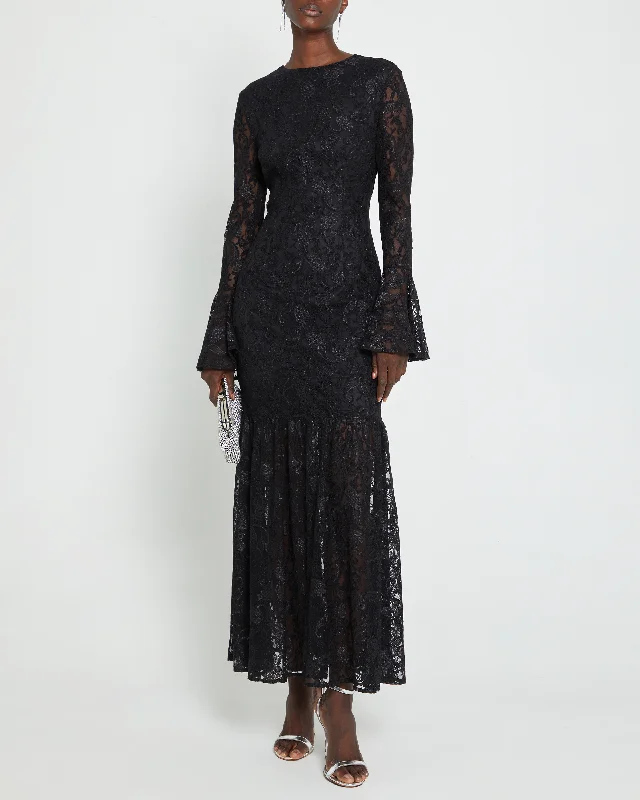 Chinese - Inspired Maxi Dresses with Traditional ElementsHailey Maxi Dress