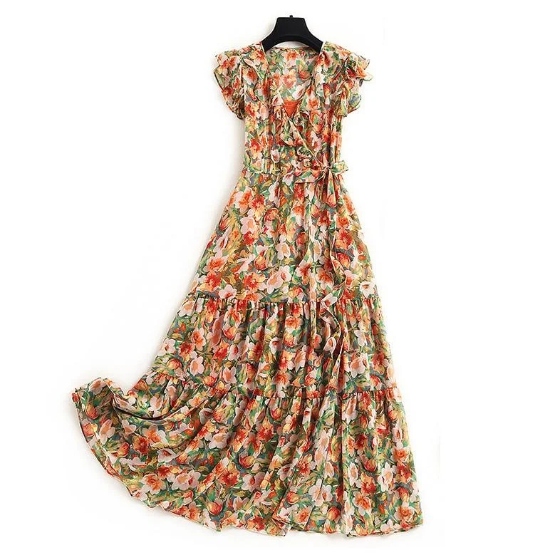 Maxi Dresses Ideal for Tropical GetawaysFashionSierra - Fashion Summer Mid Dress