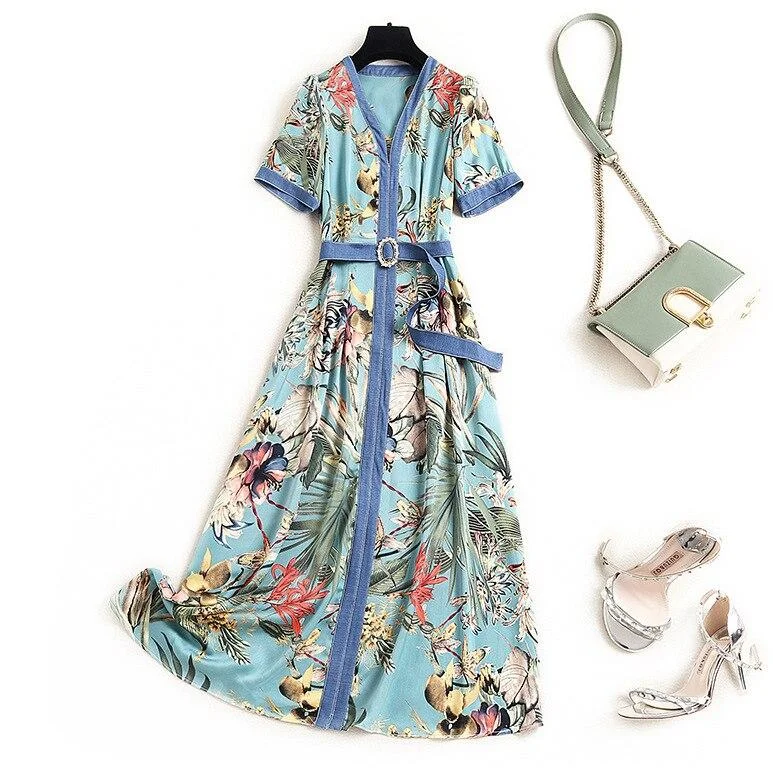 Fairy - Like Tulle Maxi Dresses for Special OccasionsFashionSierra - Fashion Mid Calf Summer Dress