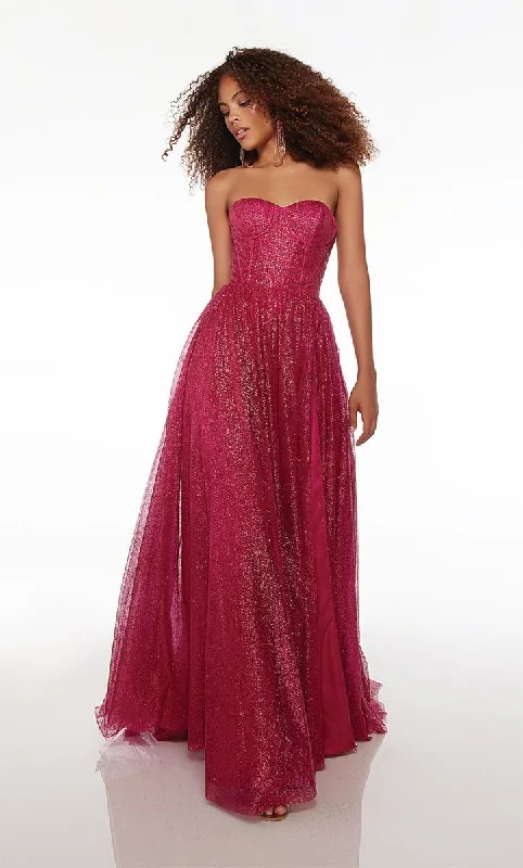 Party Dresses with Embroidered Party Animals and Colorful Sequins for Ladies' Themed Party FunAlyce Glitter Corset Prom Dress 61601 Party Dresses with Embroidered Party Animals and Colorful Sequins for Ladies' Themed Party FunAlyce Glitter Corset Prom Dress 61601