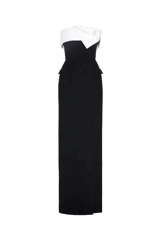 Beaded Party Dresses with Tulle Skirt for Ladies' Formal DancesCuff Dress