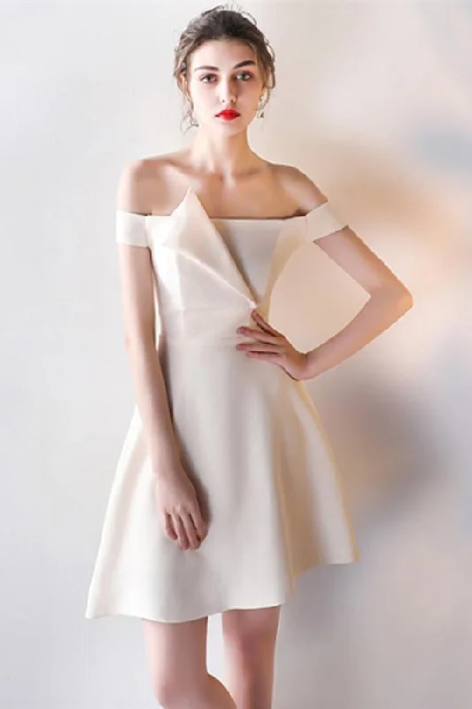 Mesh Paneled Party Dresses with Beaded Appliques for Ladies' Modern EdgeOff-the-Shoulder Pick-Ups A-Line Mini Homecoming Dress Party Dress PG147 Mesh Paneled Party Dresses with Beaded Appliques for Ladies' Modern EdgeOff-the-Shoulder Pick-Ups A-Line Mini Homecoming Dress Party Dress PG147