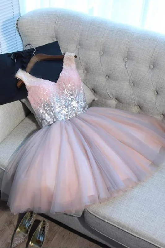 Party Dresses with Satin Trimmed Collar and Ruffled Hem for Ladies' Classic and Girly LookTulle Homecoming Dress Sexy A-line Short Prom Dress Party Dress PD363 Party Dresses with Satin Trimmed Collar and Ruffled Hem for Ladies' Classic and Girly LookTulle Homecoming Dress Sexy A-line Short Prom Dress Party Dress PD363