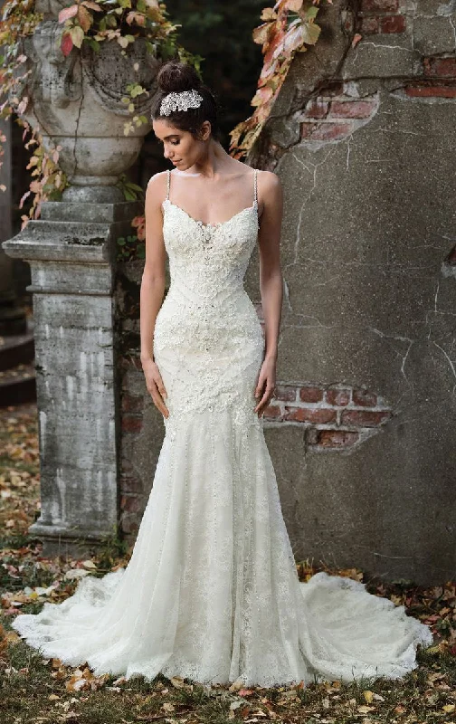 Wedding Dresses with High Neck and Embroidered Back and Sheer Sleeves for a Modest and Intricate Look9819 Wedding Dresses with High Neck and Embroidered Back and Sheer Sleeves for a Modest and Intricate Look9819