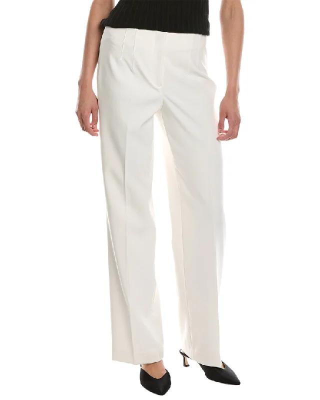 Flowy ankle pants for women in a romantic and feminine styleAnne Klein Fly Front Hollywood Waist Pant