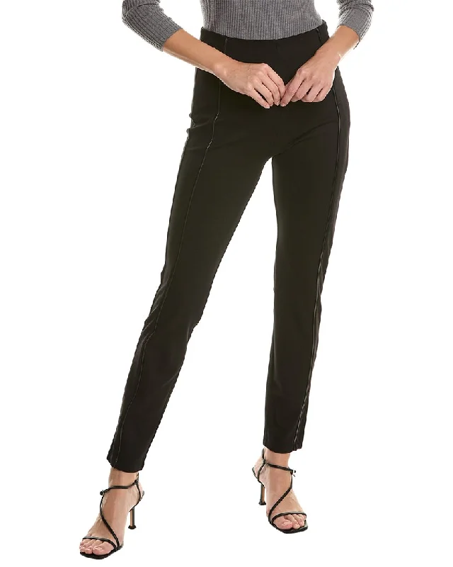 Linen blend jogger pants for women in comfortBCBG New York Ponte Legging