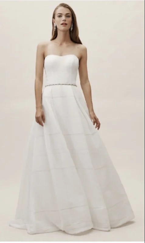 High Neck Wedding Dresses with Sheer Sleeves for a Modest LookBHLDN Whispers & Echoes Bellevue Gown High Neck Wedding Dresses with Sheer Sleeves for a Modest LookBHLDN Whispers & Echoes Bellevue Gown
