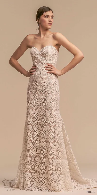 Wedding Dresses with Sheer Sleeve and Sequined Cuffs and Bow at the Waist and Embroidered Skirt and Belt and Embroidered Floral Patterns for an Elegant and Intricate LookBHLDN Whispers & Echoes Lilac Gown Wedding Dresses with Sheer Sleeve and Sequined Cuffs and Bow at the Waist and Embroidered Skirt and Belt and Embroidered Floral Patterns for an Elegant and Intricate LookBHLDN Whispers & Echoes Lilac Gown