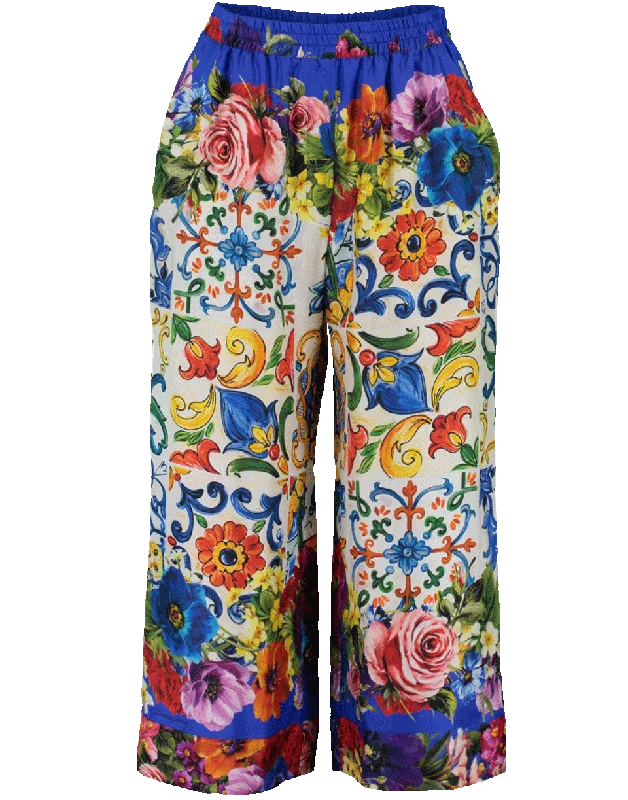 Velvet cigarette pants for women in a sophisticated and stylish lookCropped Twill Pant