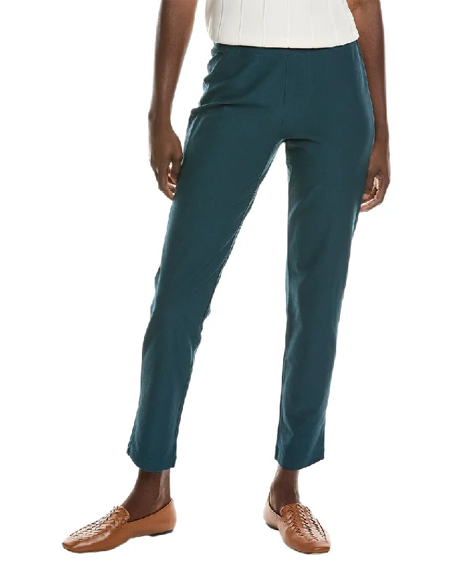 Wrinkle resistant pants for women on business tripsEILEEN FISHER Slim Ankle Pant