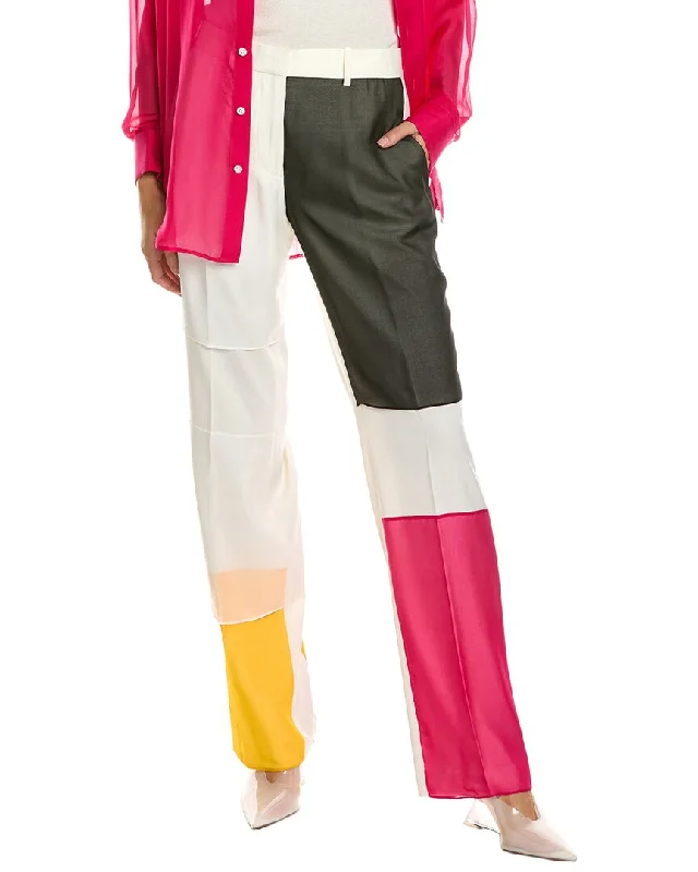 Flowy maxi pants for women in a beachy styleHelmut Lang Car Trouser
