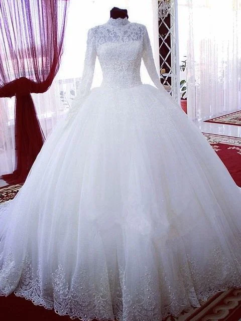 Wedding Dresses with Embroidered Party Animals and Colorful Sequins and Satin Sash for a Themed Party FunHigh Neck Long Sleeves Bridal Ball Gown Wedding Dresses Bridal Gowns Prom Dress cg16525 Wedding Dresses with Embroidered Party Animals and Colorful Sequins and Satin Sash for a Themed Party FunHigh Neck Long Sleeves Bridal Ball Gown Wedding Dresses Bridal Gowns Prom Dress cg16525