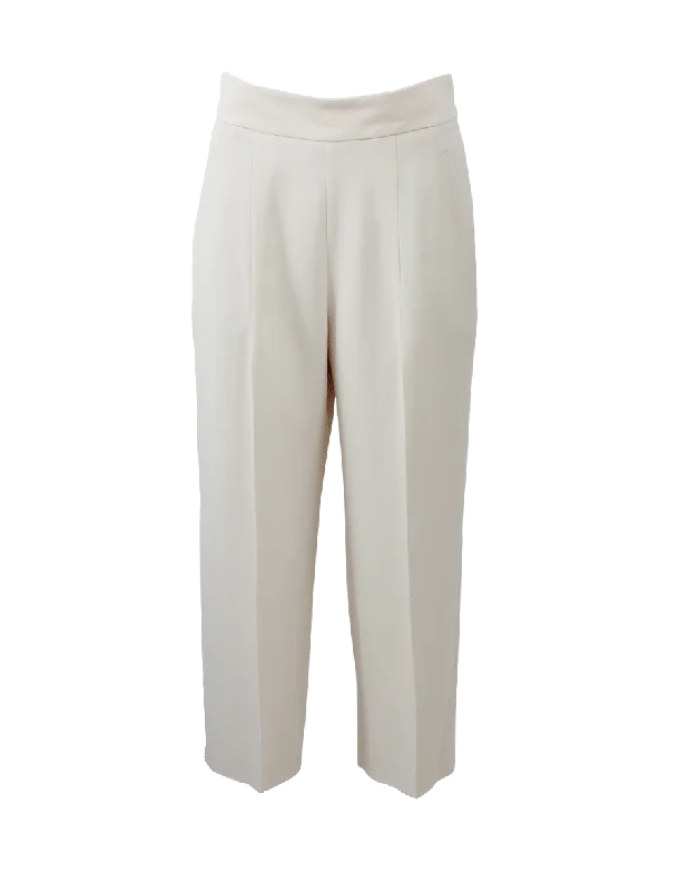 Printed wide leg jeans for women in a colorful and trendy styleHigh Waist Crop Pant