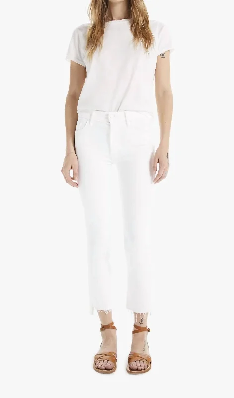Cuffed wide leg dress pants for women in a stylish and neat lookInsider Crop Step Fray In Fairest Of Them All