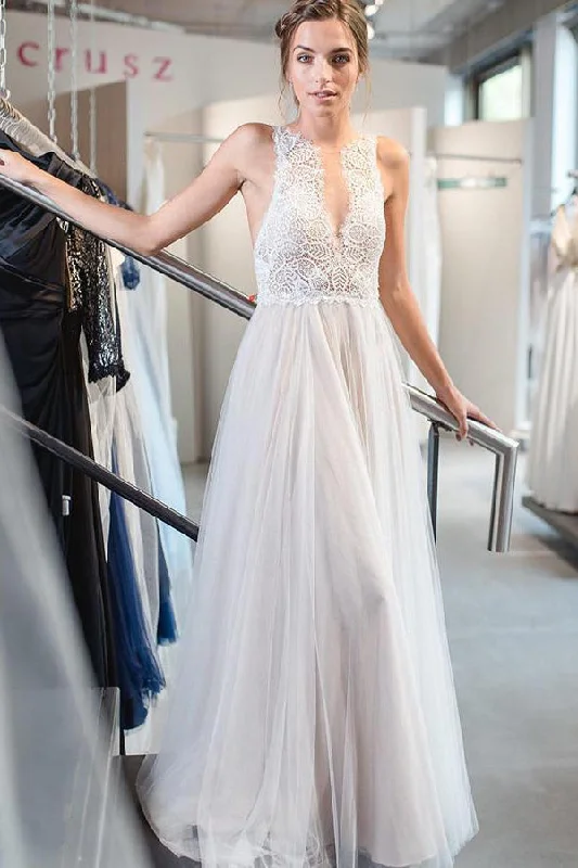 Wedding Dresses with Satin and Lace Trimmed Neckline and Ruffled Sleeves and Embroidered Skirt and Bow at the Back for a Sophisticated and Girly LookFloor-Length V-Neck A-line Ivory Wedding Dress with Lace Wedding Dresses with Satin and Lace Trimmed Neckline and Ruffled Sleeves and Embroidered Skirt and Bow at the Back for a Sophisticated and Girly LookFloor-Length V-Neck A-line Ivory Wedding Dress with Lace