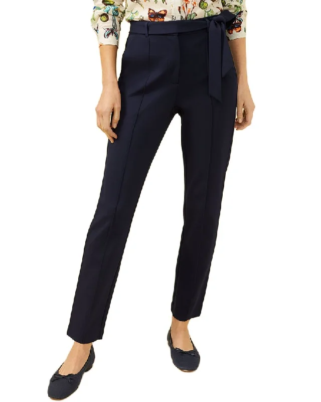 Polyester blend wide leg dress pants for women in a durable and formal styleJ.McLaughlin Meade Pant