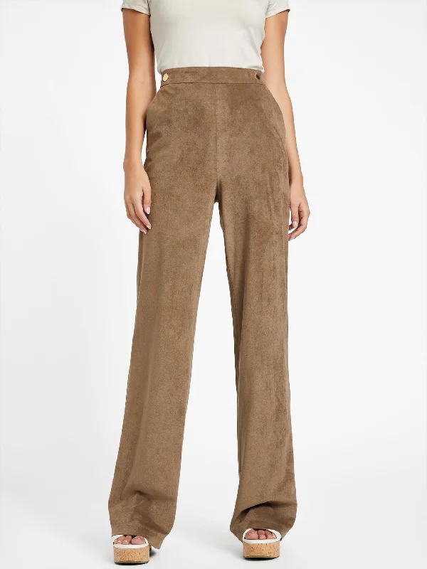 Culottes for women in a fashionable silhouetteLerika Faux-Suede Pants