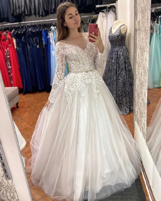 Ombre Wedding Dresses with Gradient Colors for a Stunning Visual ImpactLong Sleeve Wedding Dresses,Wedding Dress,Custom Made Wedding prom Gown cg18827 Ombre Wedding Dresses with Gradient Colors for a Stunning Visual ImpactLong Sleeve Wedding Dresses,Wedding Dress,Custom Made Wedding prom Gown cg18827