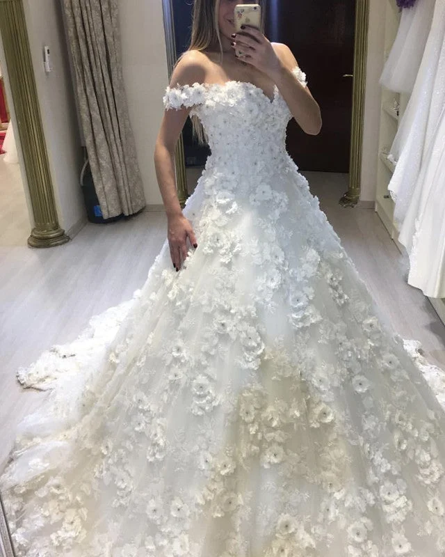 Wedding Dresses with Embroidered Tribal Patterns and Satin Sash and Beaded Waistband and Tulle Skirt and Belt for a Cultural and Glamorous LookLuxurious Ball Gown Wedding Dress With 3D Lace Flowers Beaded Wedding Dresses with Embroidered Tribal Patterns and Satin Sash and Beaded Waistband and Tulle Skirt and Belt for a Cultural and Glamorous LookLuxurious Ball Gown Wedding Dress With 3D Lace Flowers Beaded