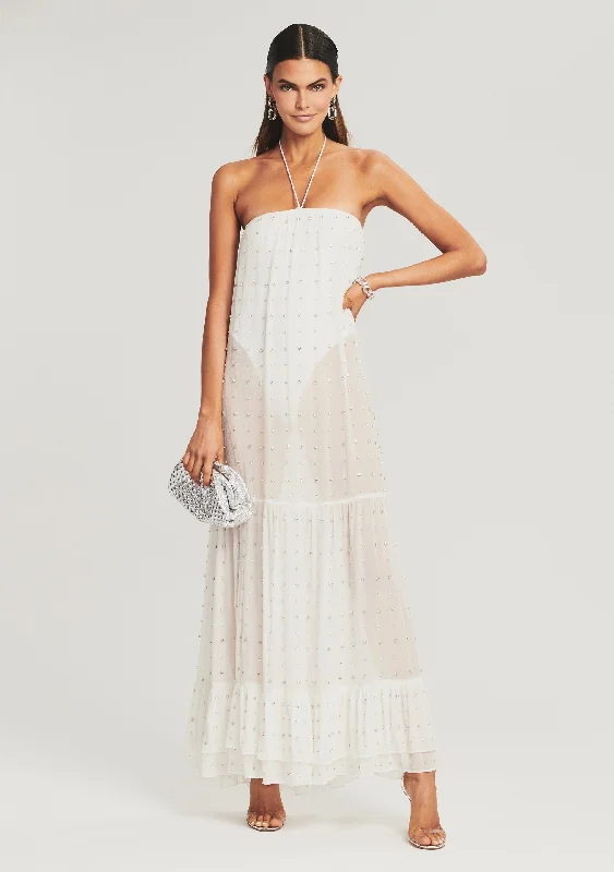 Wedding Dresses with Embroidered Paisley Patterns and Sequined Bodice and Tulle Skirt for an Exotic and Glamorous LookMarbella Embellished Silk Chiffon Dress Wedding Dresses with Embroidered Paisley Patterns and Sequined Bodice and Tulle Skirt for an Exotic and Glamorous LookMarbella Embellished Silk Chiffon Dress