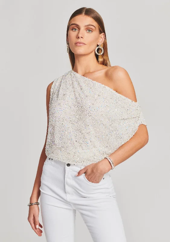 Strapless Wedding Dresses with Crystal Embellishments for a Sparkling LookMyles Sequin Top Strapless Wedding Dresses with Crystal Embellishments for a Sparkling LookMyles Sequin Top