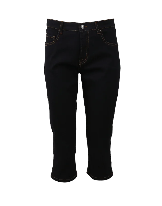 Polyester pants with stretch for women in comfortPeddle Pusher Denim