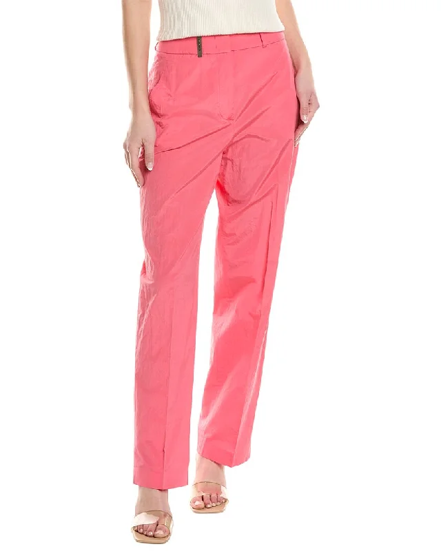 High waisted bootcut pants with belt loops for women in a flattering and adjustable stylePeserico Pant
