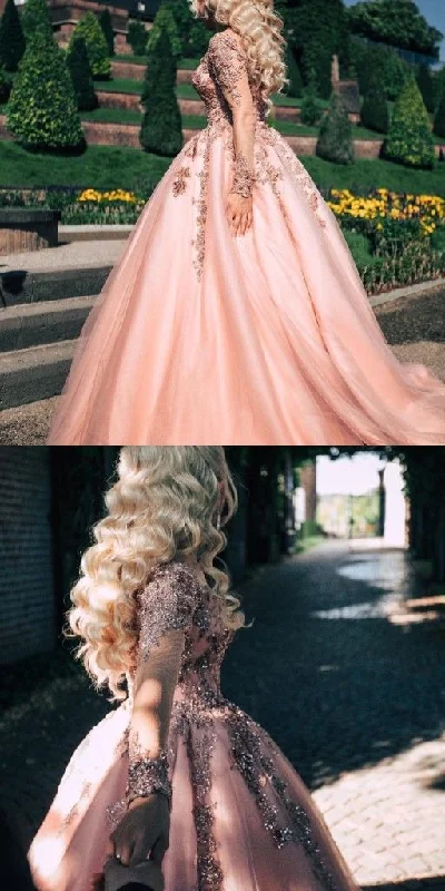 Wedding Dresses with Embroidered Floral Patterns and Tassel Hem and Sequined Bodice and Satin Sash for a Bohemian and Glamorous LookPink Wedding Dresses With Sleeves | Wedding dresses princess online prom dresses 2021 cg16417 Wedding Dresses with Embroidered Floral Patterns and Tassel Hem and Sequined Bodice and Satin Sash for a Bohemian and Glamorous LookPink Wedding Dresses With Sleeves | Wedding dresses princess online prom dresses 2021 cg16417