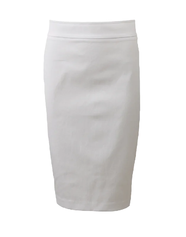 Drawstring pants for women in a casual fitPull-On Stretch Pencil Skirt