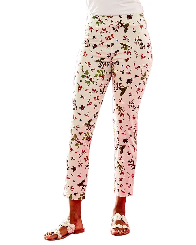 Plaid wide leg dress pants for women in a preppy and formal styleSara Campbell Sheri Pant
