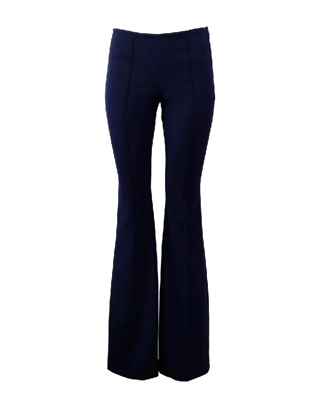 Plus size palazzo pants for women with comfortSide Zip Flare Pant