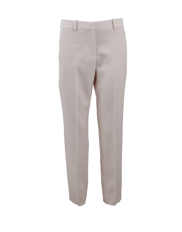 Cuffed pants for women in a stylish detailSlim Grain Trouser
