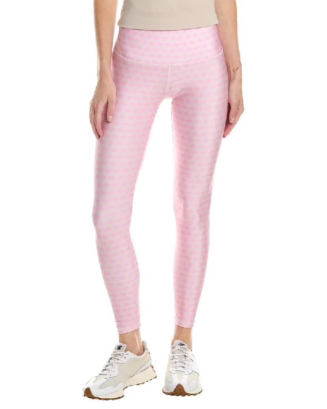 Patchwork cotton pants for women in a handmade lookTerez Hishine Super High Band Legging