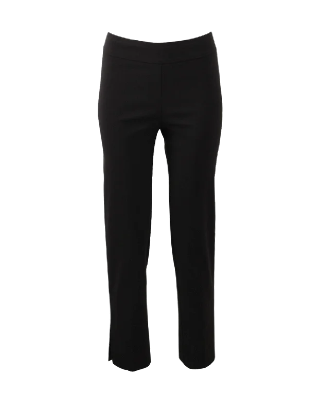 Embroidered denim pants for women in a unique lookVenezia Pull-On Ankle Slit Pant