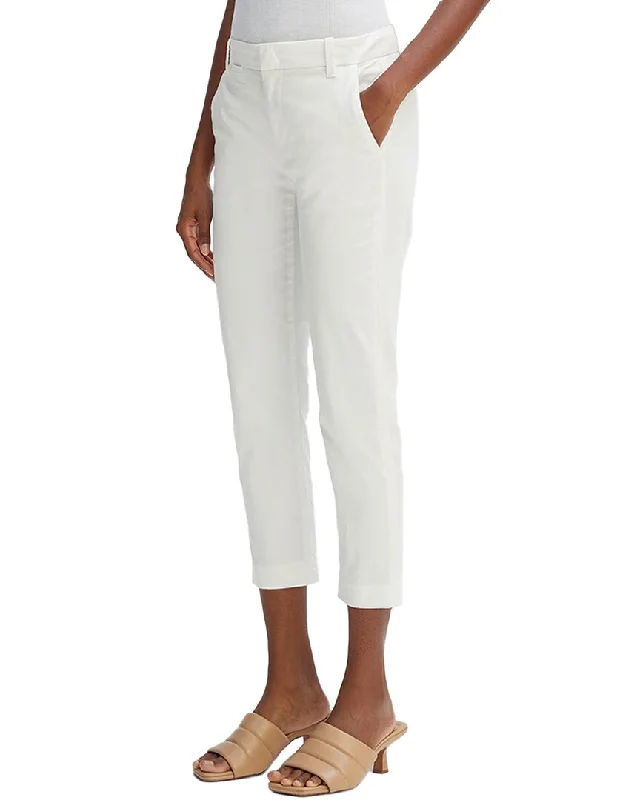 Houndstooth wide leg pants for women in a statement styleVince Coin Pocket Chino