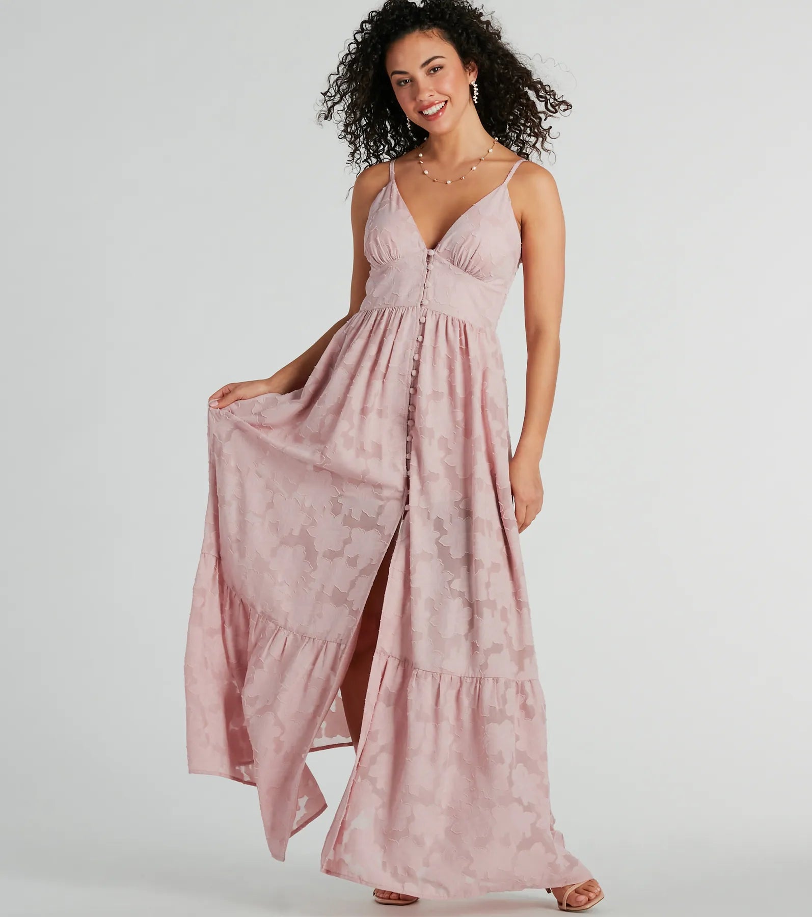 "Limited - Time Offer: Up to 50% Off on Women's Dresses!"Effortless Beauty Chiffon Burnout Floral Maxi Dress "Limited - Time Offer: Up to 50% Off on Women's Dresses!"Effortless Beauty Chiffon Burnout Floral Maxi Dress