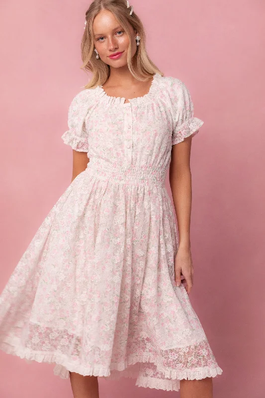 "Exclusive Discount: 30% Off All Women's Dresses for a Limited Period"Esmee Dress in Floral - FINAL SALE "Exclusive Discount: 30% Off All Women's Dresses for a Limited Period"Esmee Dress in Floral - FINAL SALE