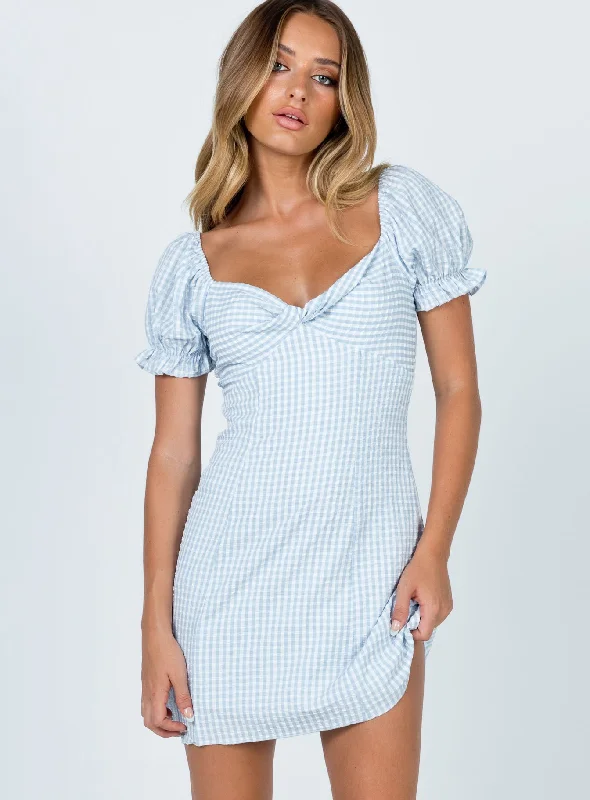 "Maxi dresses for women to wear in the fall"Freyah Mini Dress Blue