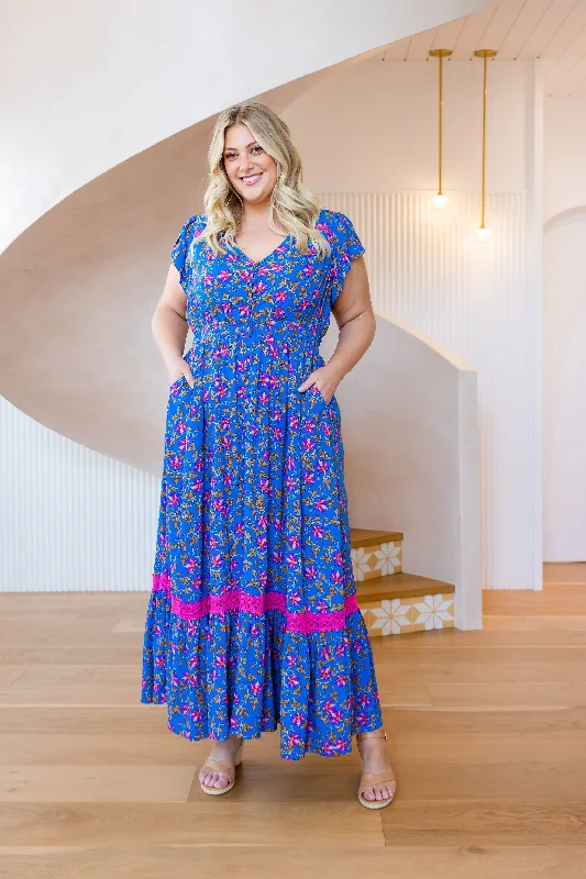 "Seasonal Sale: Save Big on Women's Dresses for Every Occasion"Louisa Dress in Winter Blooms "Seasonal Sale: Save Big on Women's Dresses for Every Occasion"Louisa Dress in Winter Blooms
