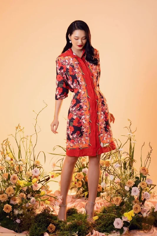 "Stylish cocktail dresses for women on a budget"Marquis Middle Sleeves Dress