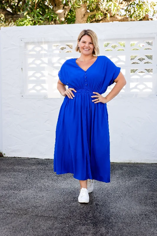 "Buy One, Get One 50% Off on Women's Dresses - Don't Miss Out!"Millie Dress in Cobalt "Buy One, Get One 50% Off on Women's Dresses - Don't Miss Out!"Millie Dress in Cobalt