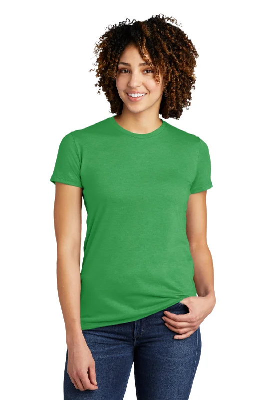 Women's wrap - style T - shirt for a customizable fitAllmade Womens Short Sleeve Crewneck T-Shirt - Enviro Green