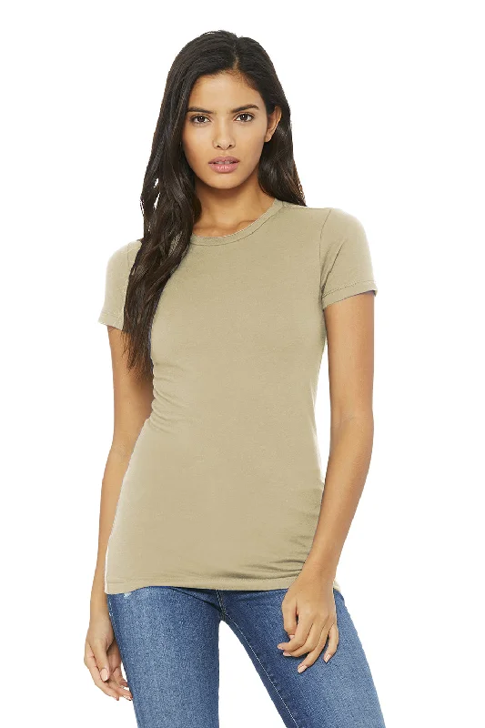Longline women's T - shirt for a more covered - up styleBella + Canvas Womens The Favorite Short Sleeve Crewneck T-Shirt - Soft Cream Longline women's T - shirt for a more covered - up styleBella + Canvas Womens The Favorite Short Sleeve Crewneck T-Shirt - Soft Cream
