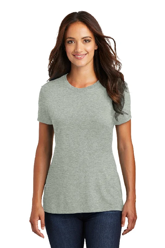 Women's T - shirt with a burnout patternDistrict Womens Perfect Tri Short Sleeve Crewneck T-Shirt - Heather Grey